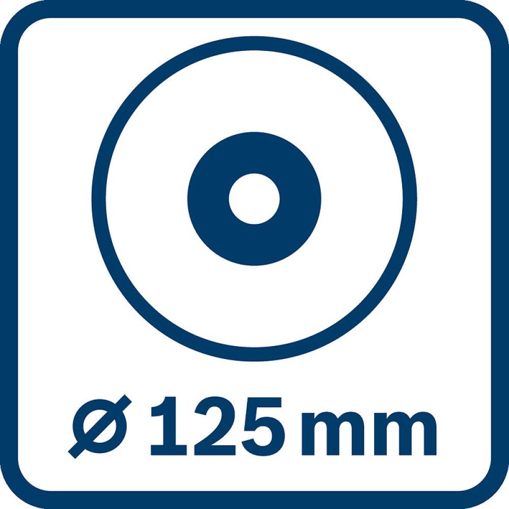 VINKELSLIPER GWS 18V-7 125MM BLÅ SOLO