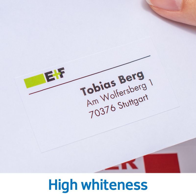 Premium - Etiketten - A4 - 70 x 36 mm - Wit - Permanent Hechtend
