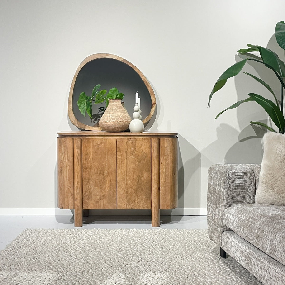 Livingfurn - Salano dressoir 105 cm - naturel