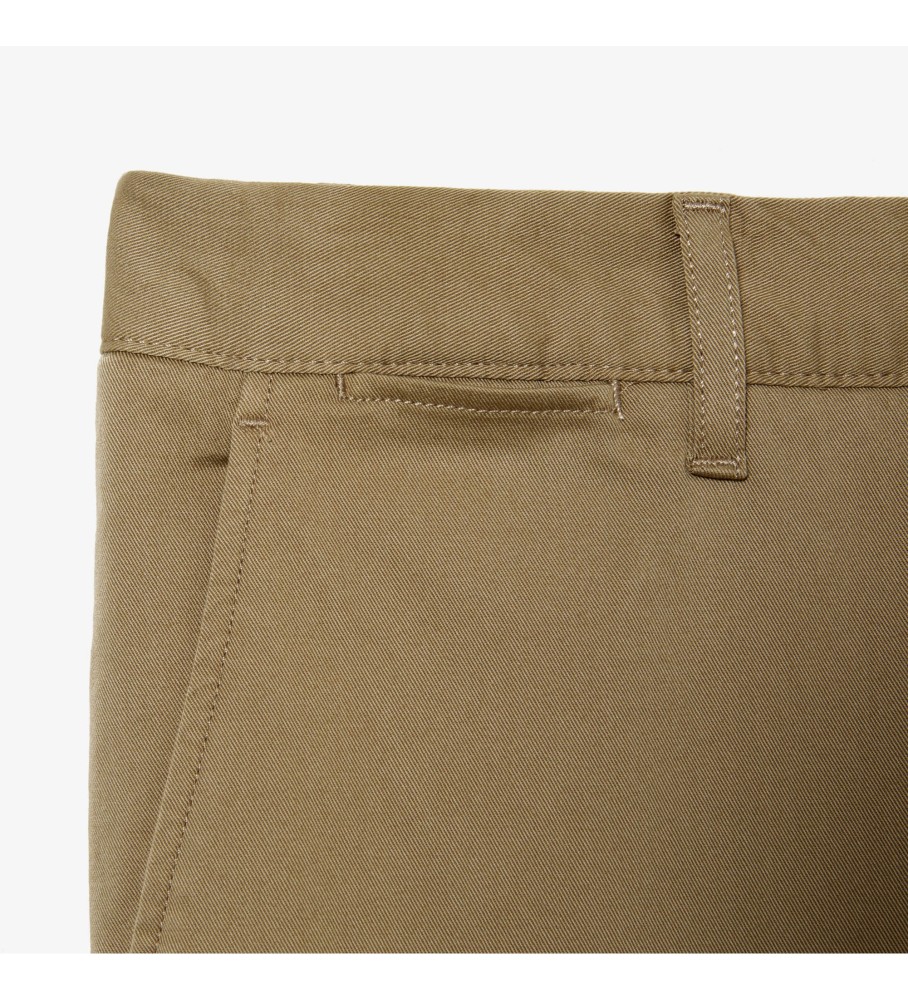 Calças Lacoste New Classic Bege