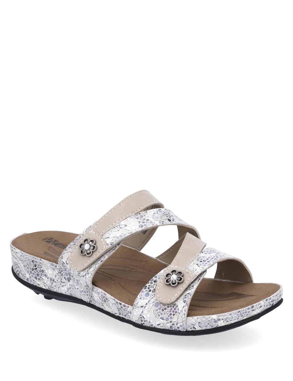 Sandale Fidschi 77, beige-multi