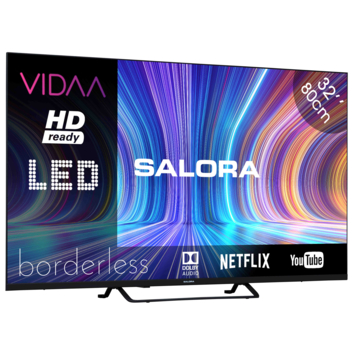 Salora Smart TV HD LED 32HV210 32 inch zwart