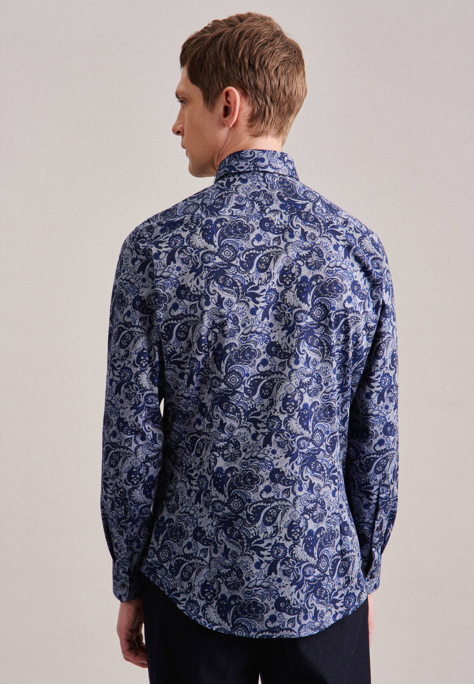 Seidensticker| Herren Flanellhemd Slim