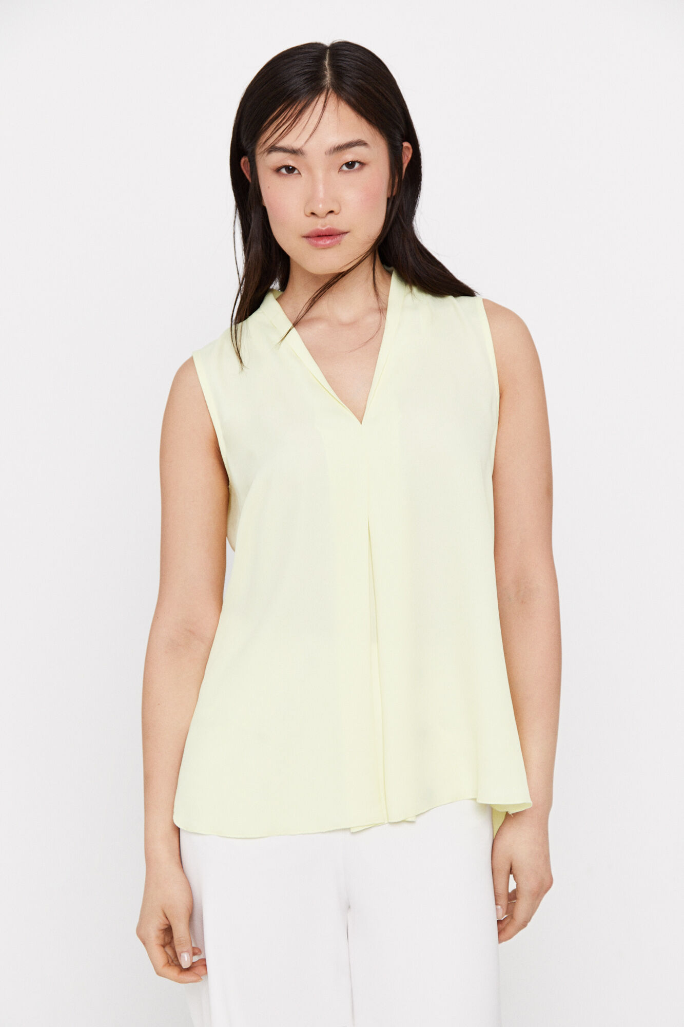 Blusa fluida - Amarela