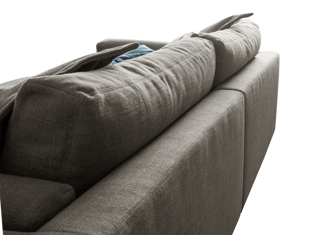 Ole Gunderson Bigsofa LASSE grau