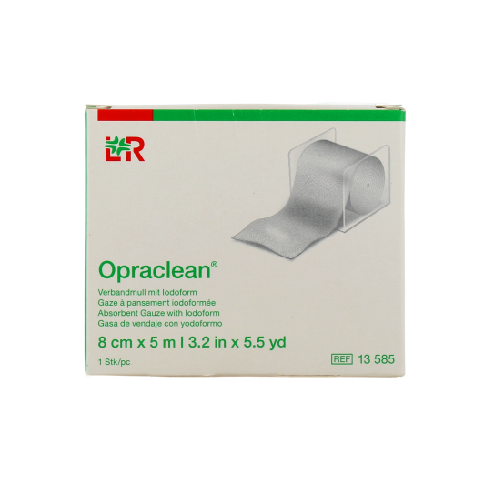 Opraclean mèche iodoformée - Méchage de plaie exsudative