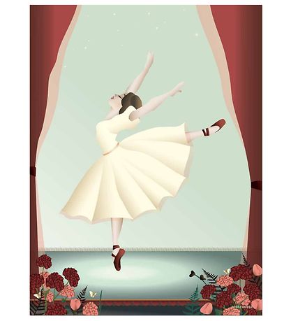 Vissevasse Poster - 30x40 - Ballerina