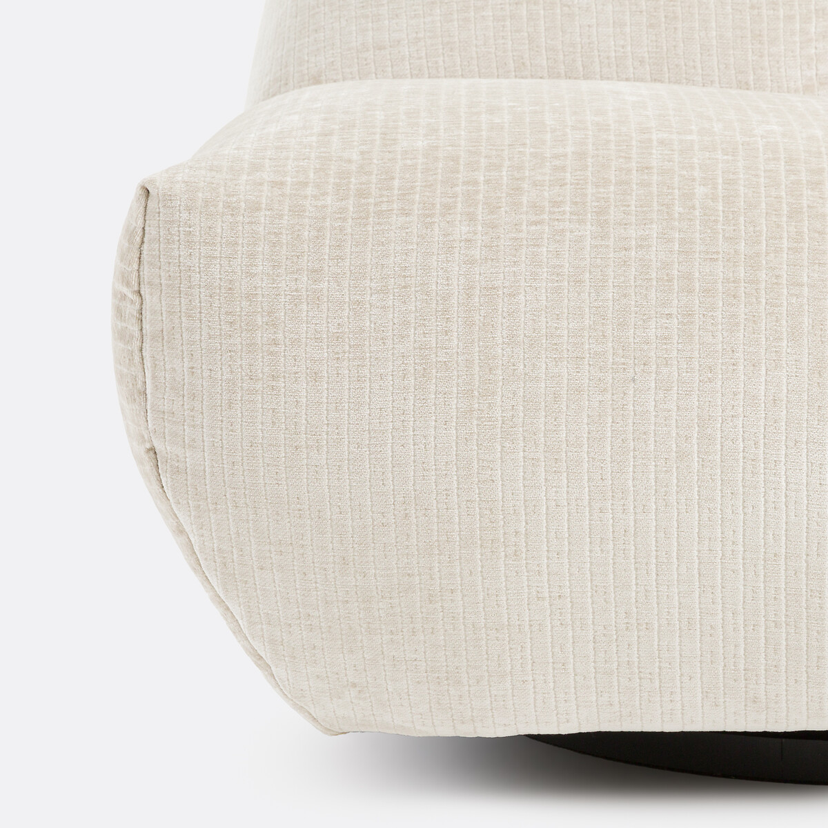 LA REDOUTE INTERIEURS<br>Draaibare fauteuil, vintage ribfluweel, Nuria