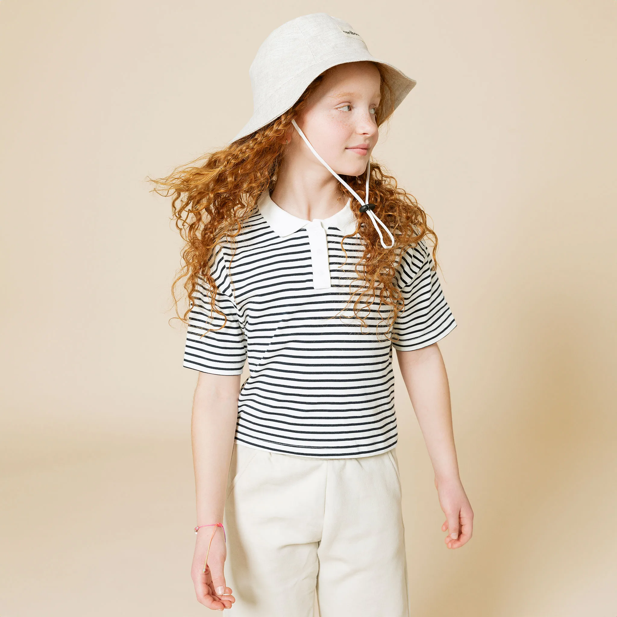 Caribou Chapeau Soleil Écru 2-12ans