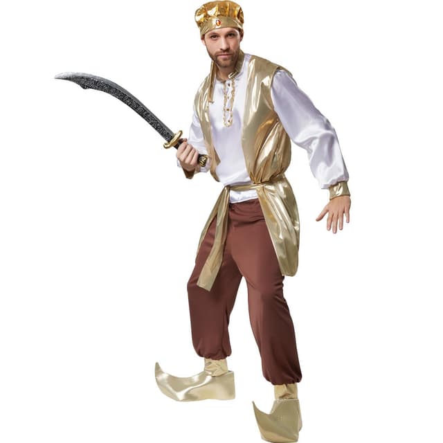 Prægtig Sultan kostume
