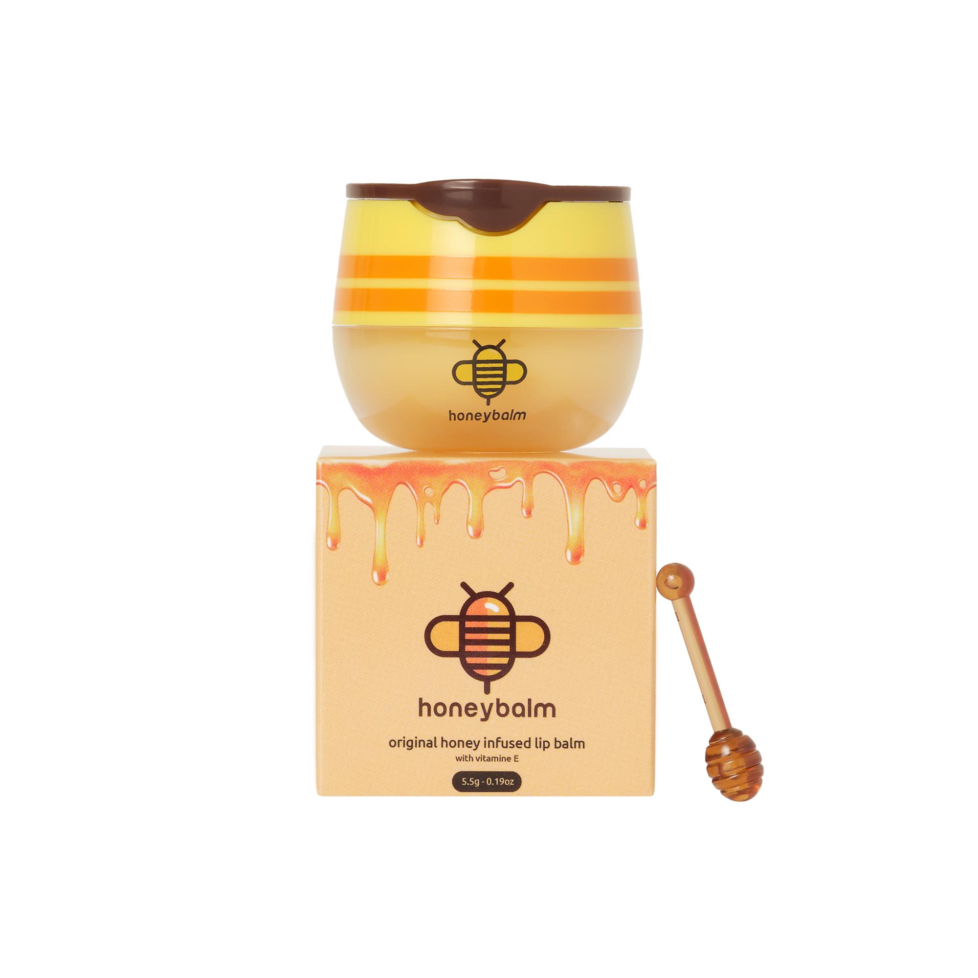 Honeybalm Lippenbalsem Honey (1 stuk)