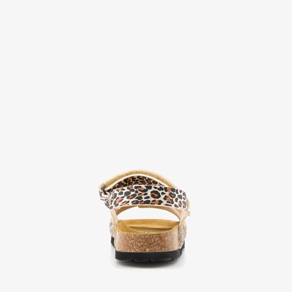 Hush Puppies meisjes bio sandalen luipaardprint