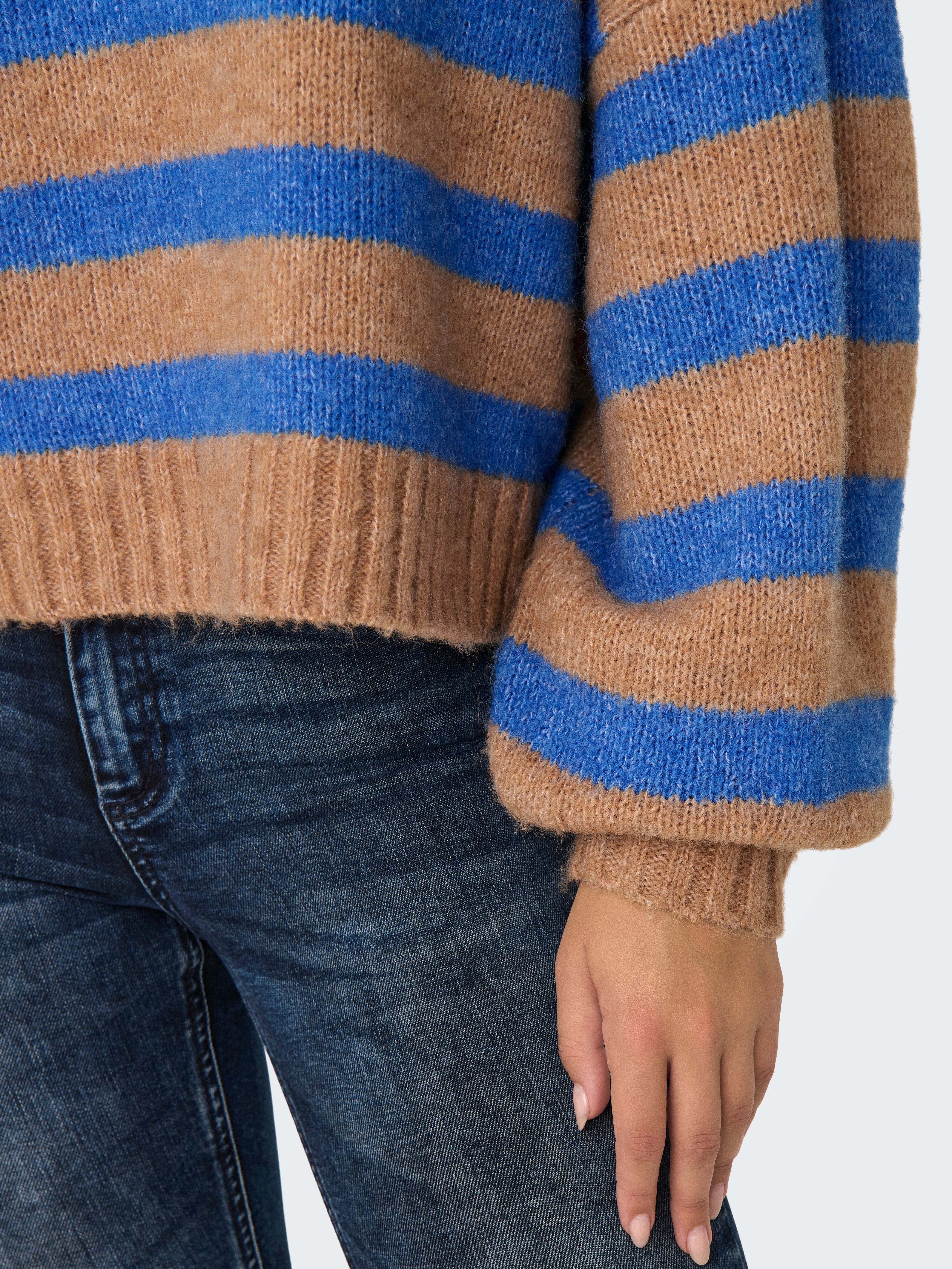 ONLAYA Strickpullover Macchiato