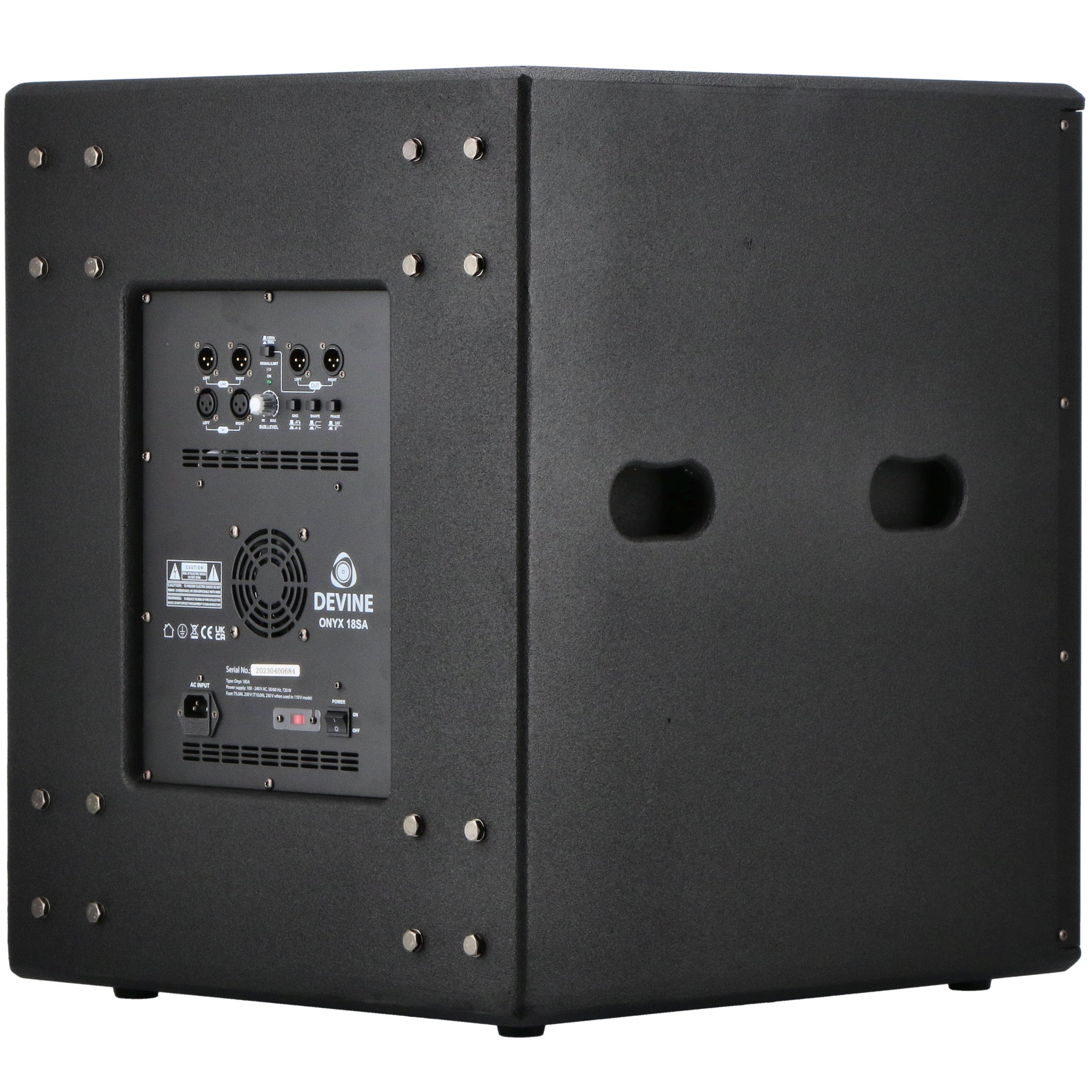 Devine Onyx 18SA 18 inch actieve subwoofer