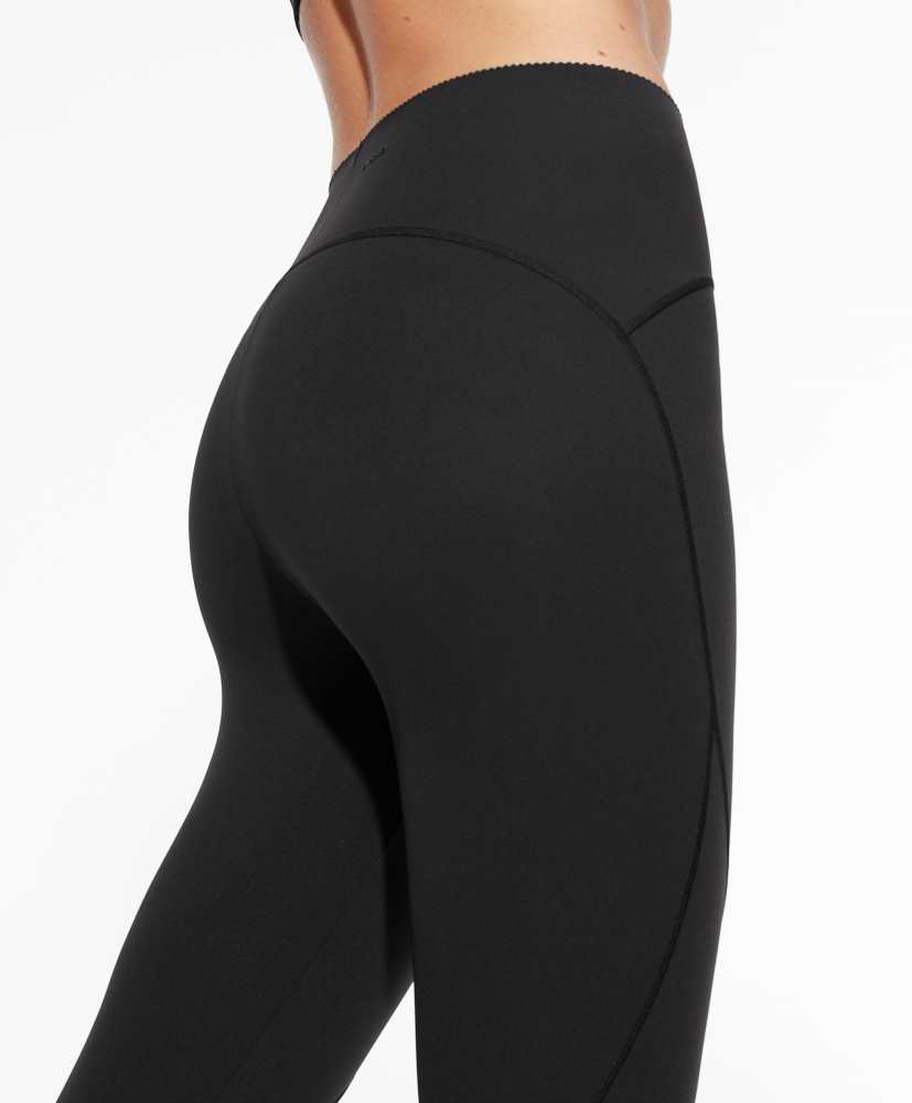 leggings básicas de compressão até o tornozelo