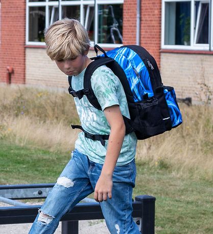 Jeva Schulrucksack - Quadratisch - Lightning