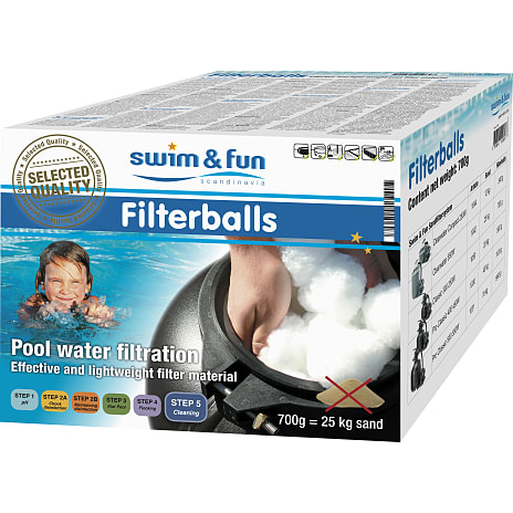 Swim & Fun Filterkugler 700 g