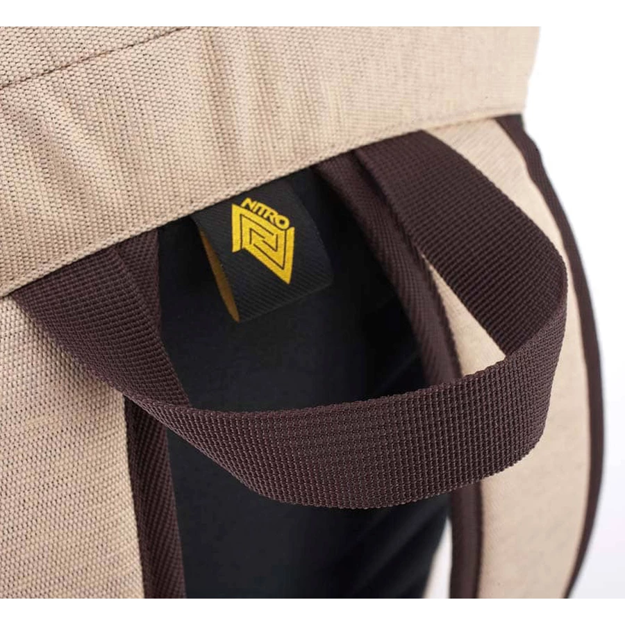 Nitro Nikuro - Laptoprucksack 49 cm almond