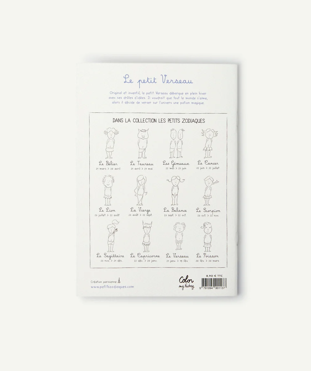 LES PETITS ZODIAQUESLIVRE LE PETIT VERSEAU ENFANT