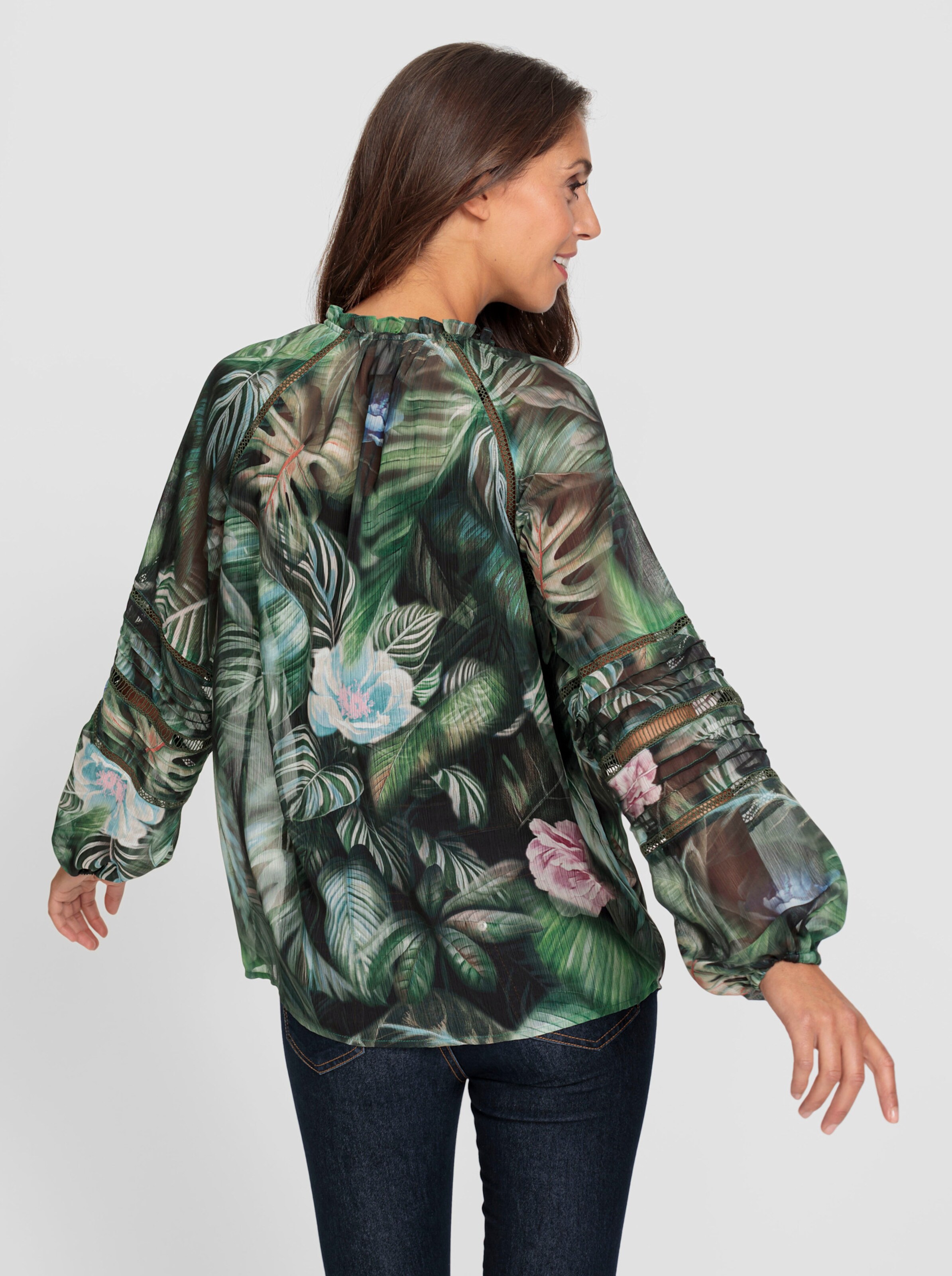Druckbluse