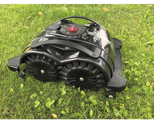 Techline S6 robotmaaier, 7,5 Ah accu, geen begrenzingsdraad, vierwielaandrijving en bediening via Bluetooth-app, helling tot 50%