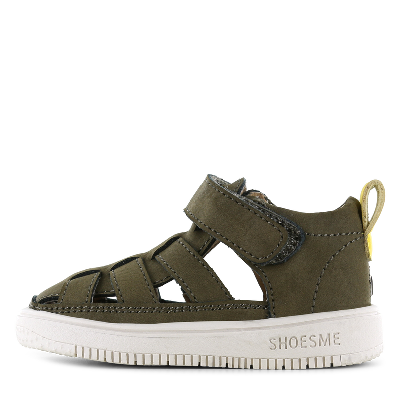 Shoesme donkergroen sandaaltje Microleer | Jongens schoenen