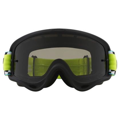 Masque cross Oakley O Frame MX TEAL CHECKS 2025 - Noir / Gris