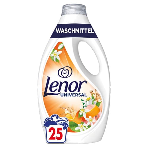 LENOR Flüssigwaschmittel, Duft Von Orangenblüte & Pfirsich