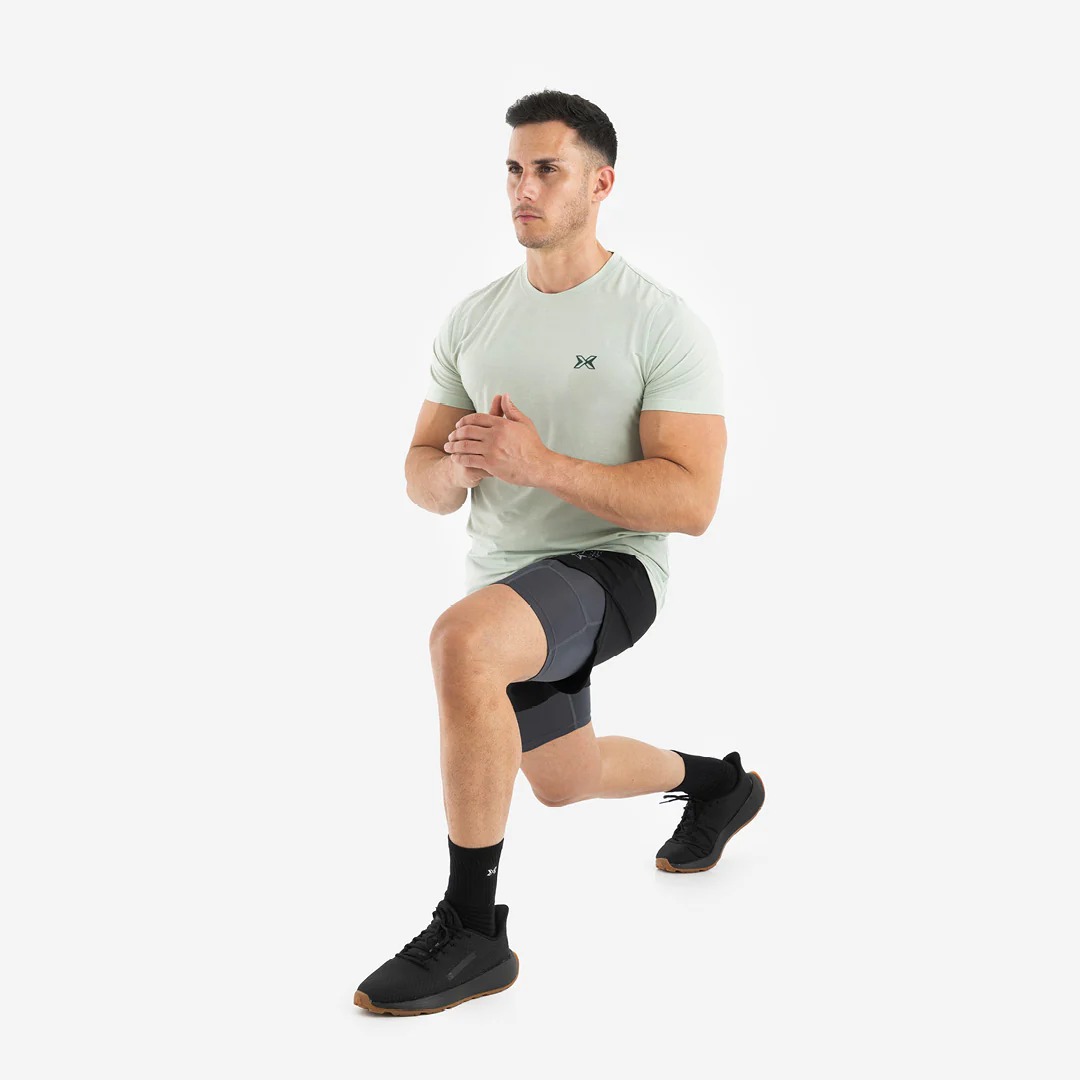 Picsil Men Short Sleeve T-Shirt Premium Green