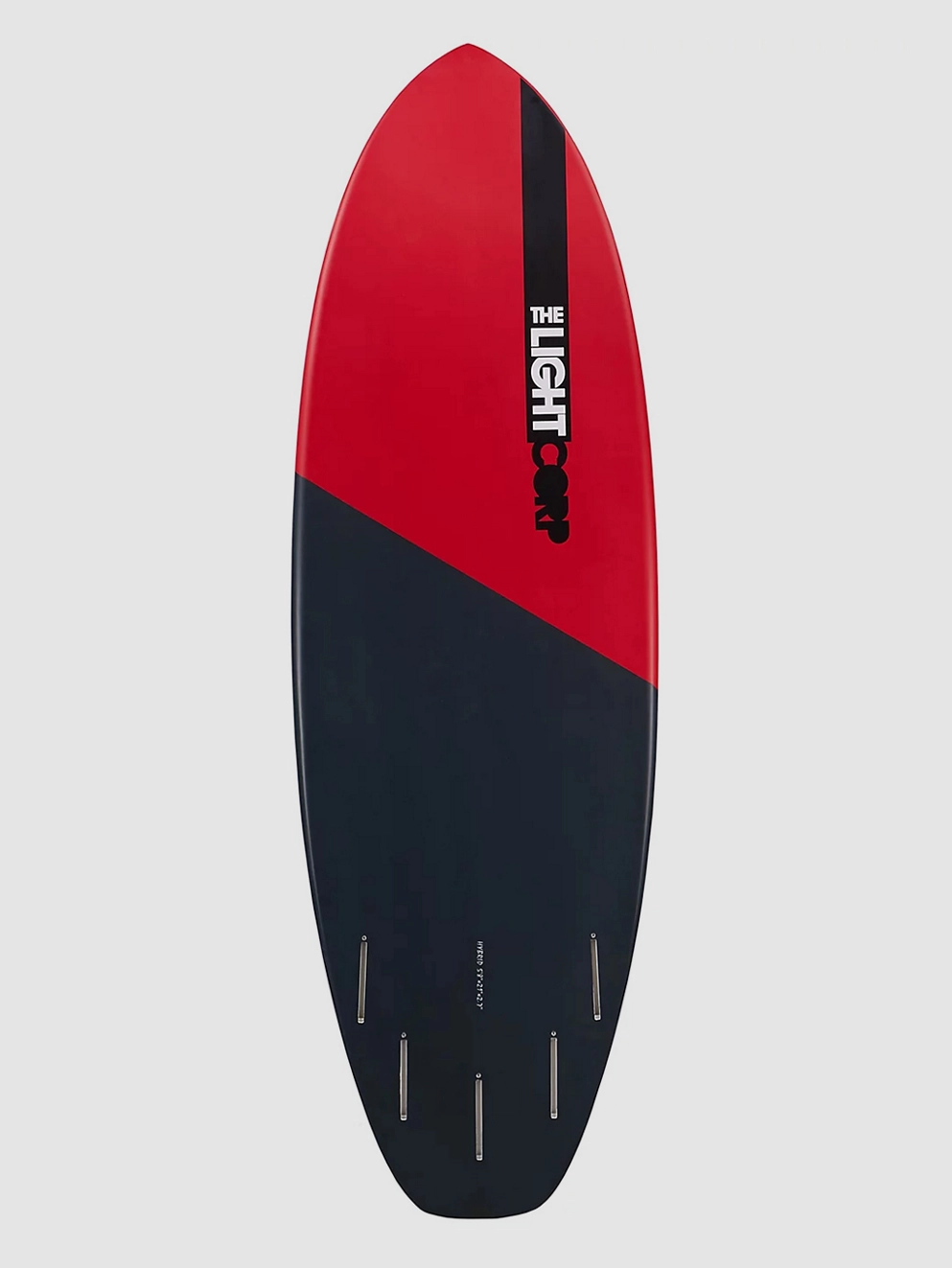 Light Hybrid - Epoxy - Future Surfboard black/red