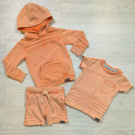 Summer biker hoody - orange tiger