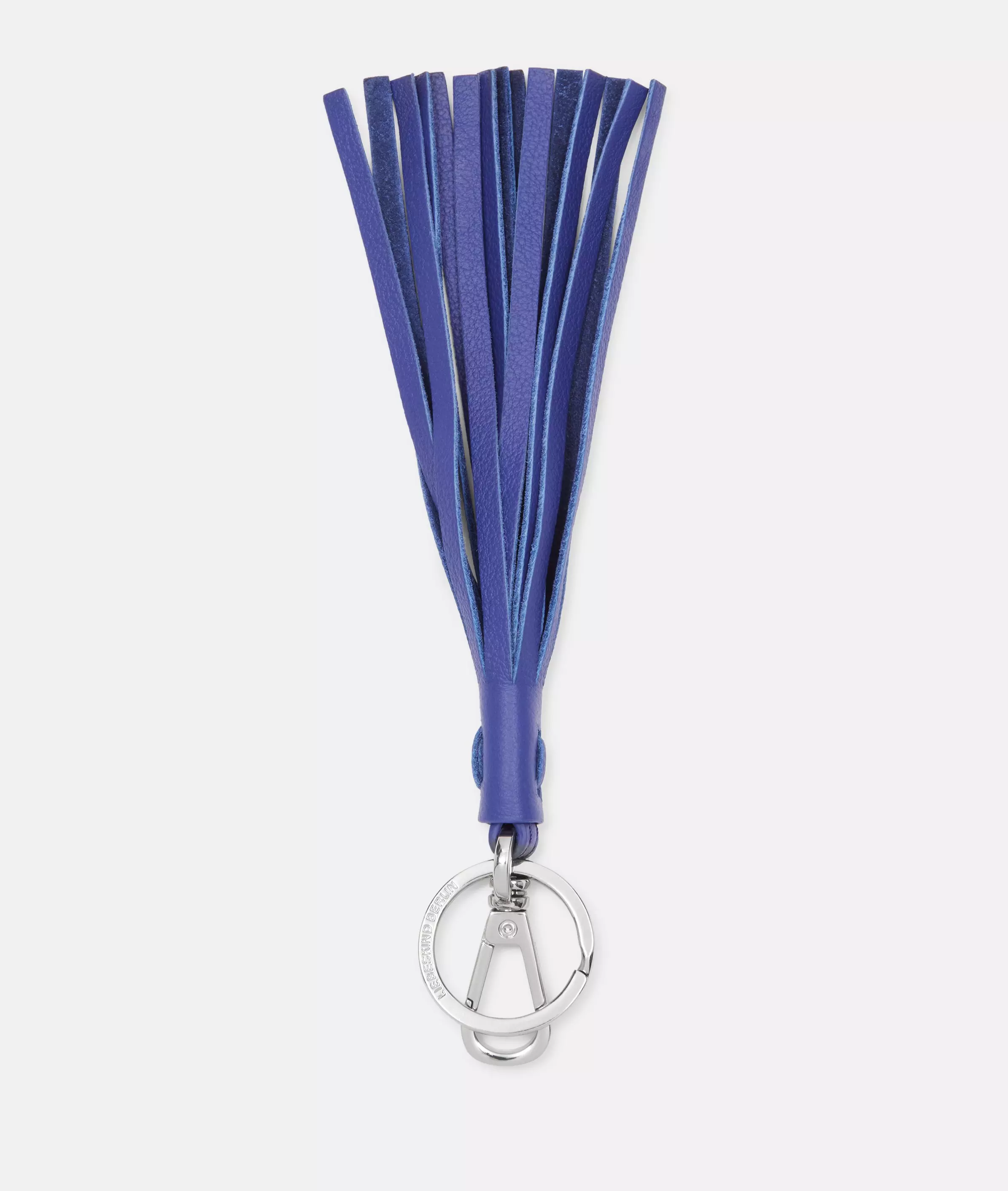 Tassel keyring Short leather key fob
