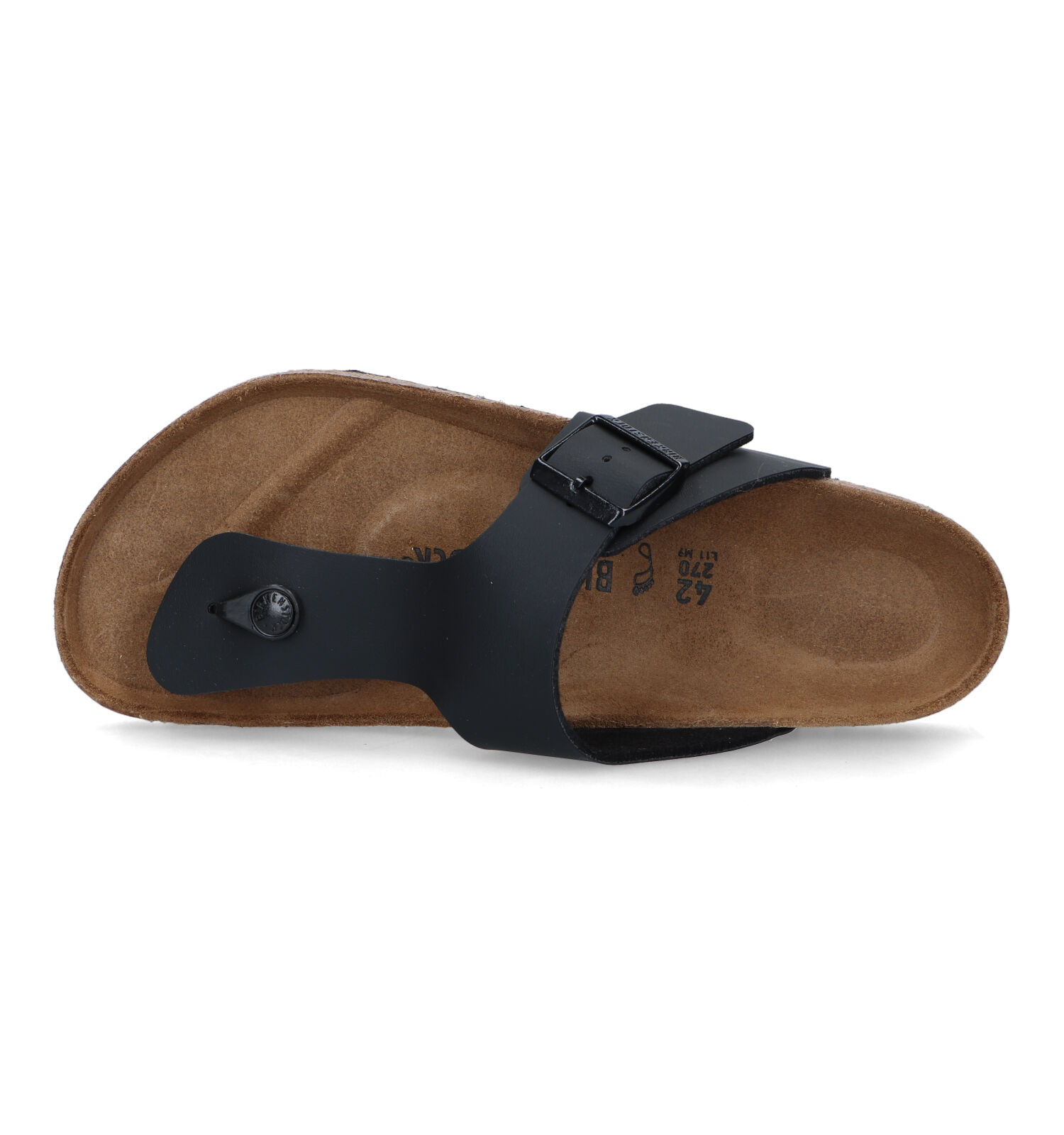 Teenslippers zwart