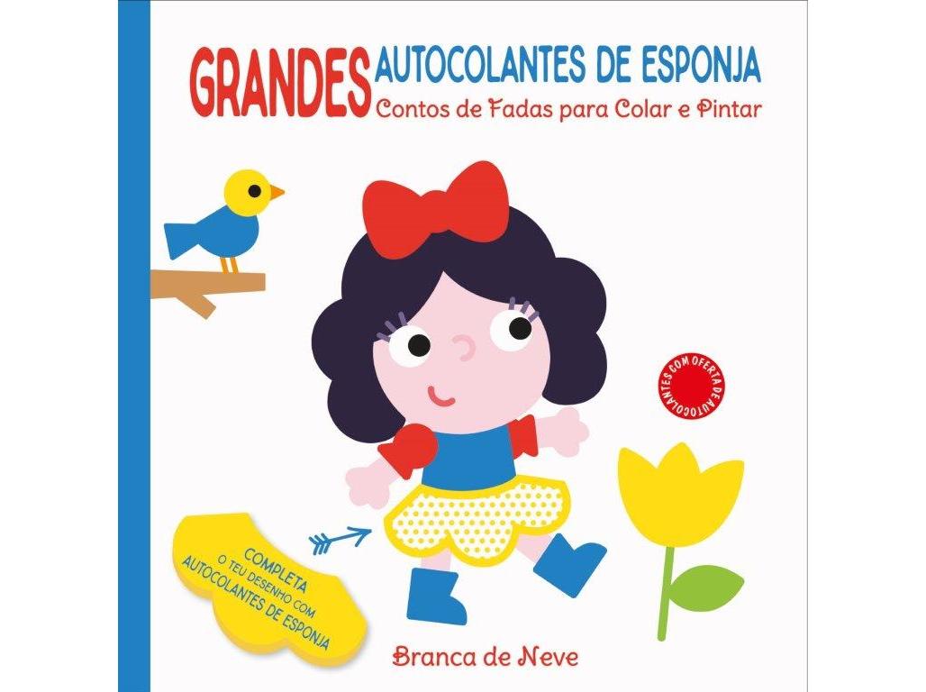 LIVRO GRANDES AUTOCOLANTES DE ESPONJA