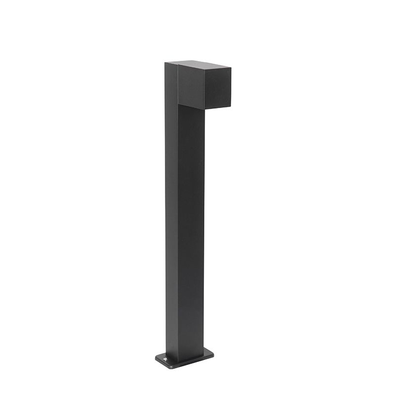 Buitenlamp zwart met grondpin en kabelmof 65cm IP44 - Baleno