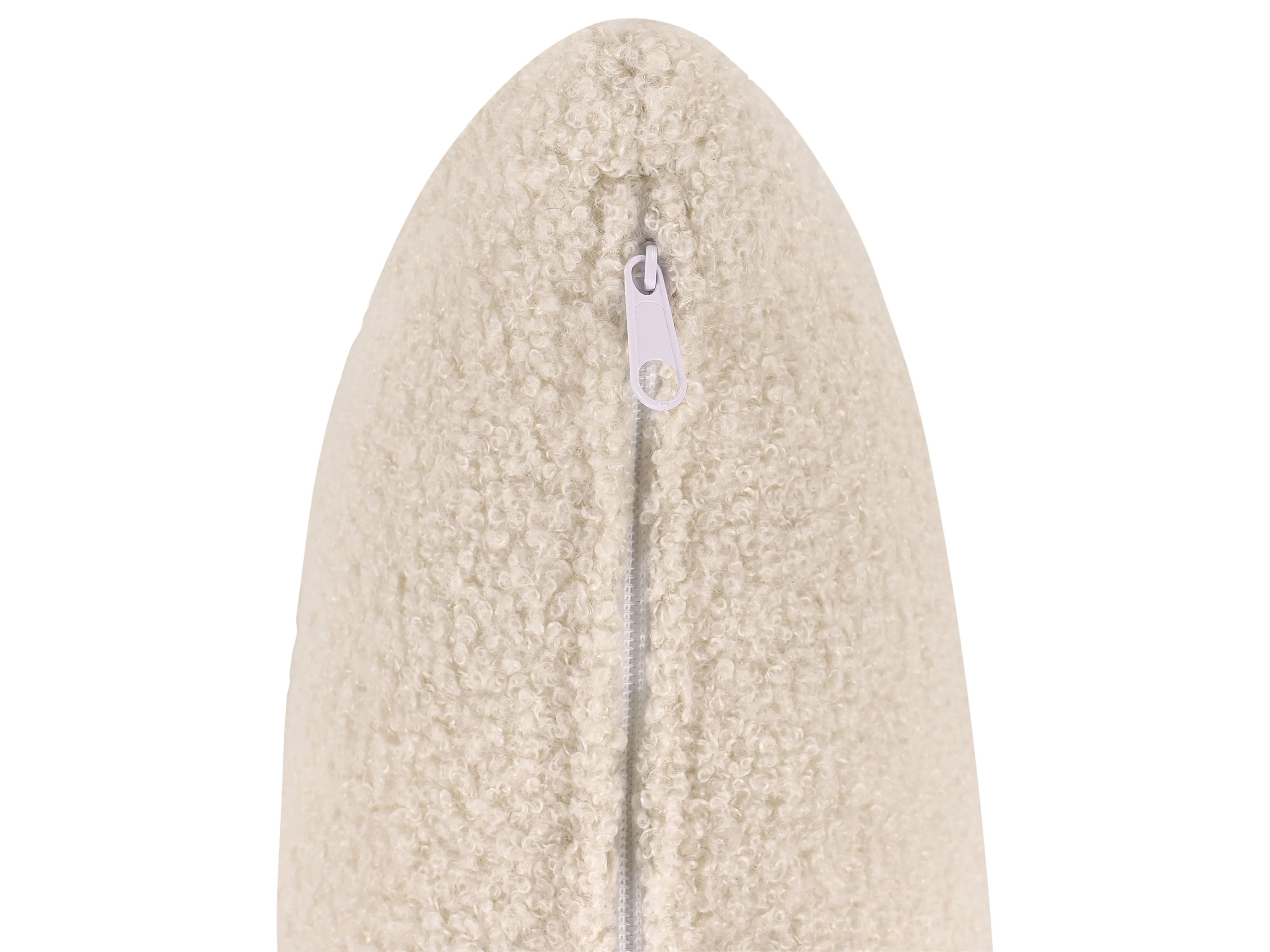 Bank 3-zits GAVLE Bouclé Beige