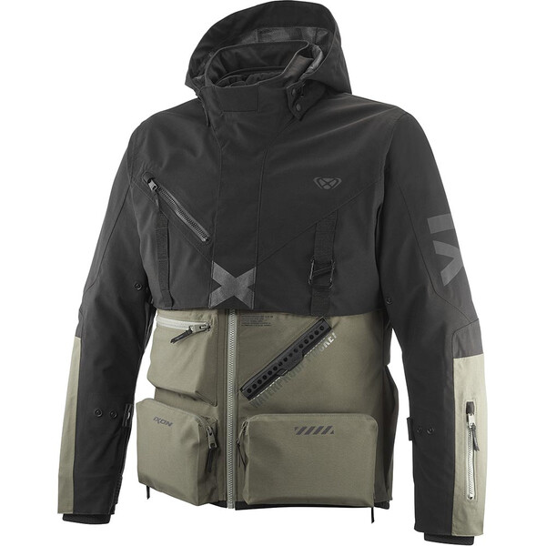 Ixon - Blouson Etna Noir / Kaki