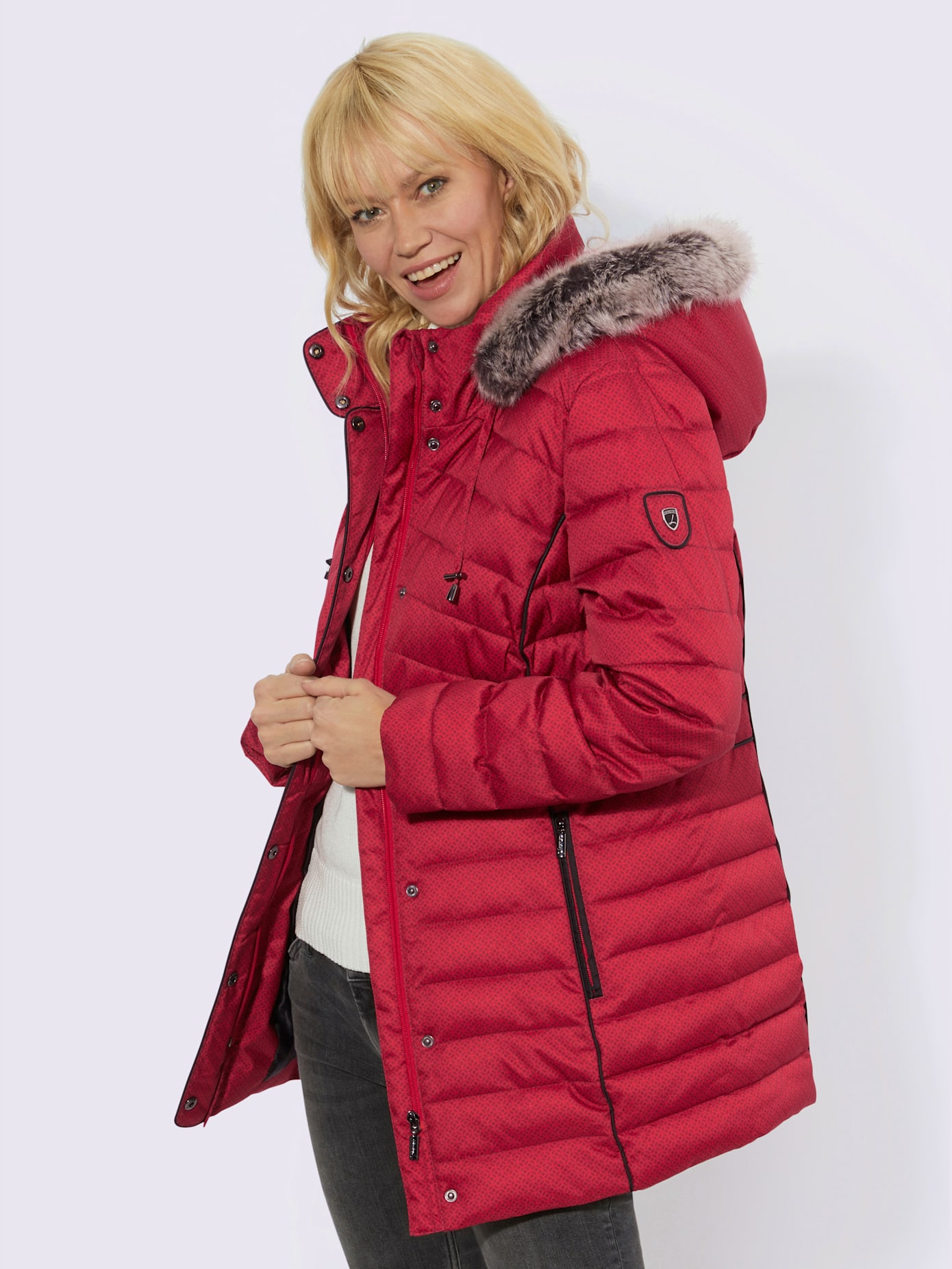 Veste longueur amovible