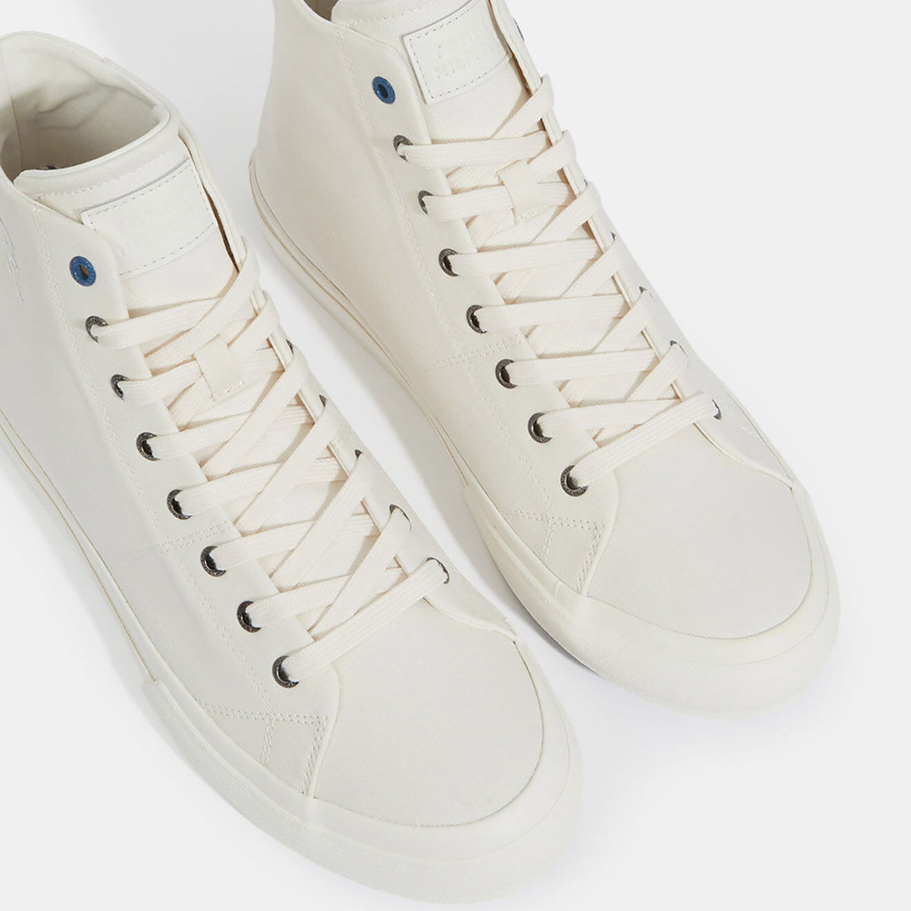 Tommy Hilfiger Baskets montantes Canvas écrues
