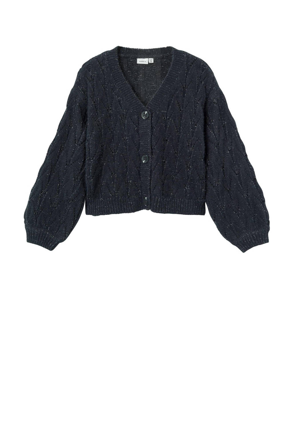 gemêleerd vest NKFOLIPA donkerblauw melange