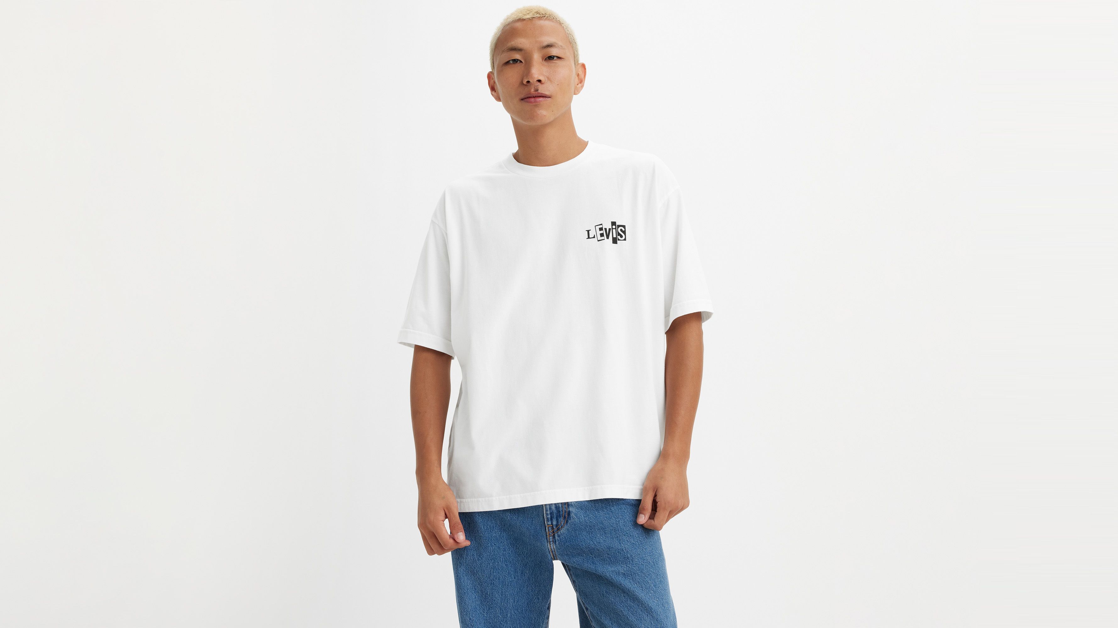 T-shirt graphique Levi's® Skateboarding - White - Blanc