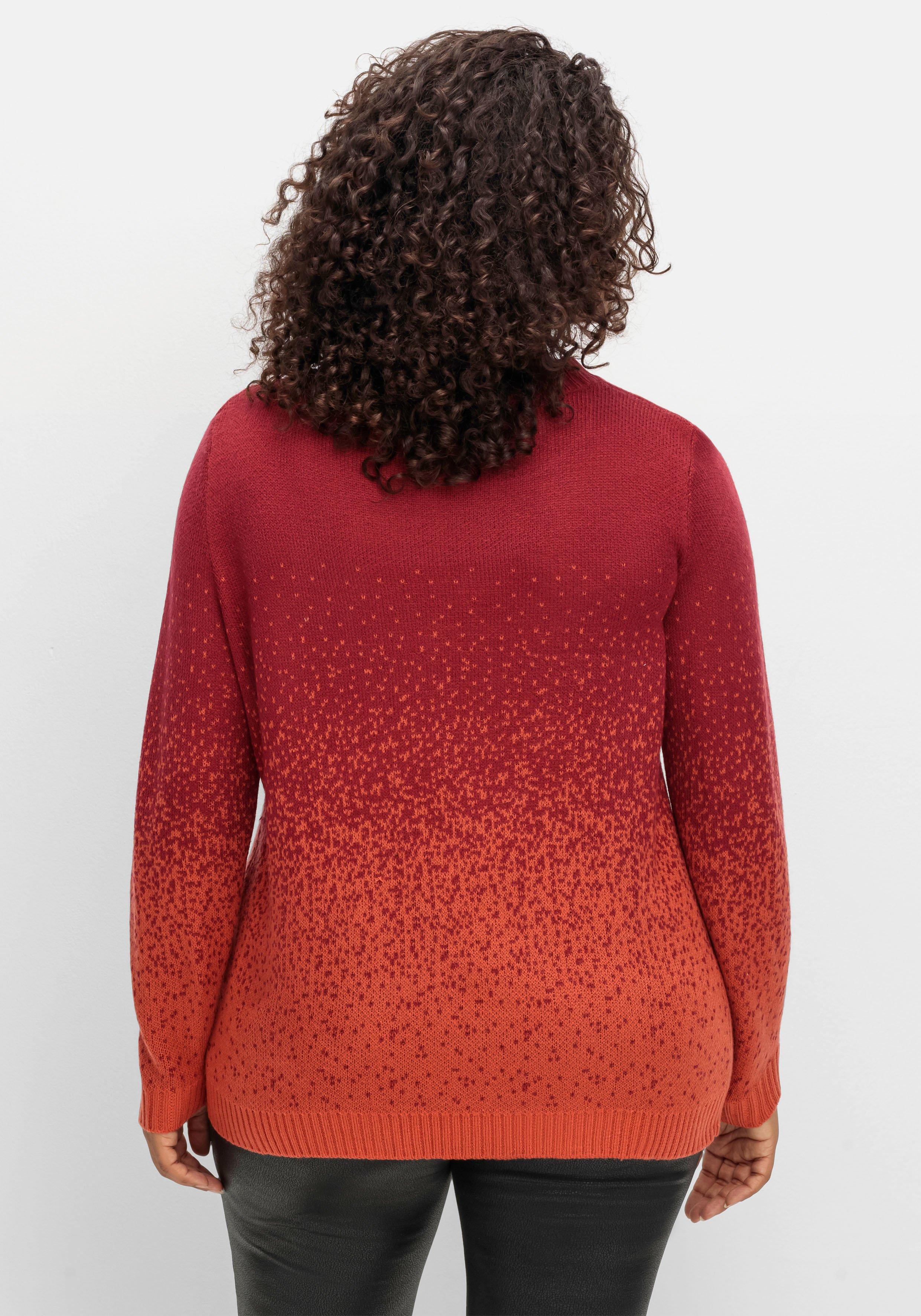 Pullover im Jacquardstrick, mit Farbverlauf