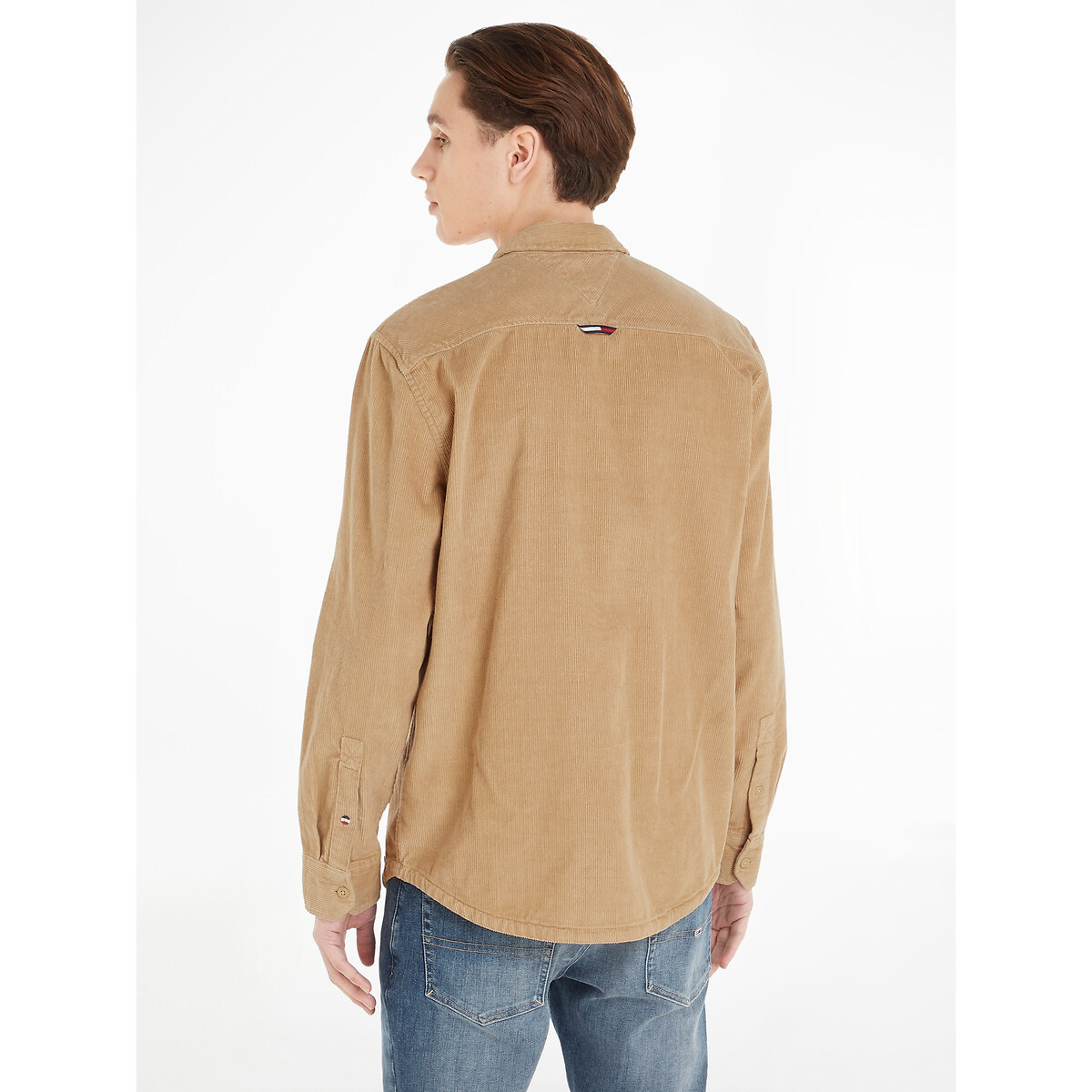 TOMMY JEANS<br>Camisa folgada em veludo
