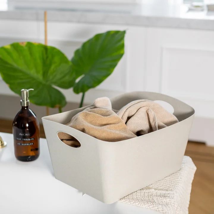 Koziol - Boxxx Aufbewahrungsbox L, recycled desert sand