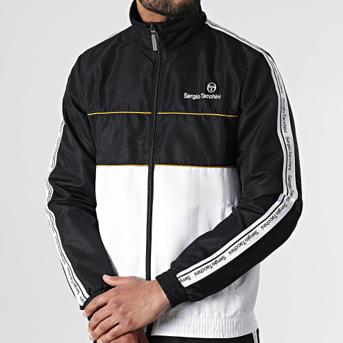 Ensemble De Survetement A Bandes Nastro 39679 Noir Blanc
