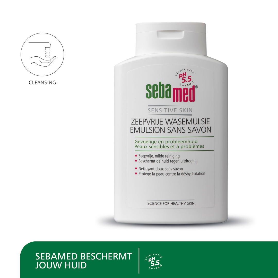 Sebamed Zeepvrij wasemulsie (500 ml)