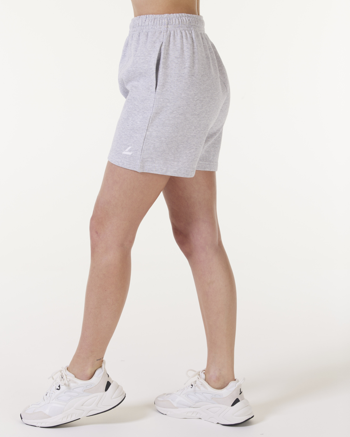 LEVITY Off Duty Sweat Shorts Grey Marl