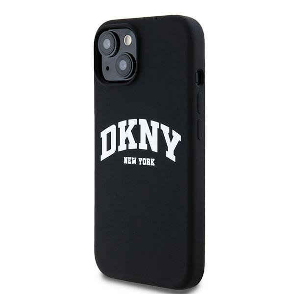 iPhone 14 MagSafe Silikon Hülle Case (DKHMP14SSNYACH) - Schwarz
