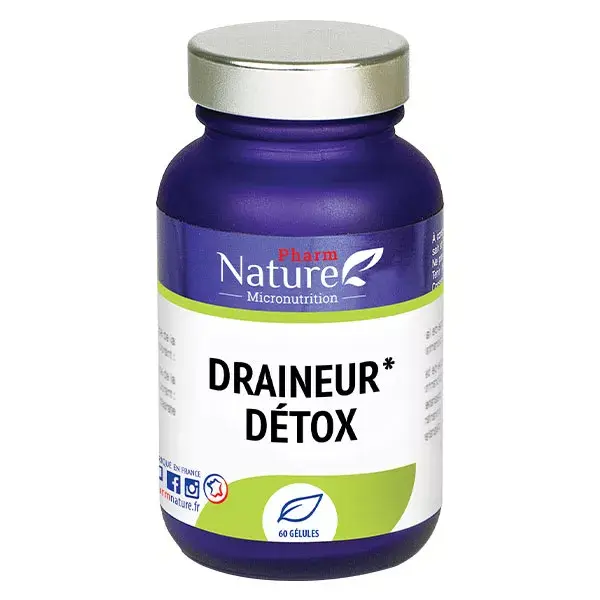 Pharm Nature Micronutrition Detox Drenante 60 cápsulas