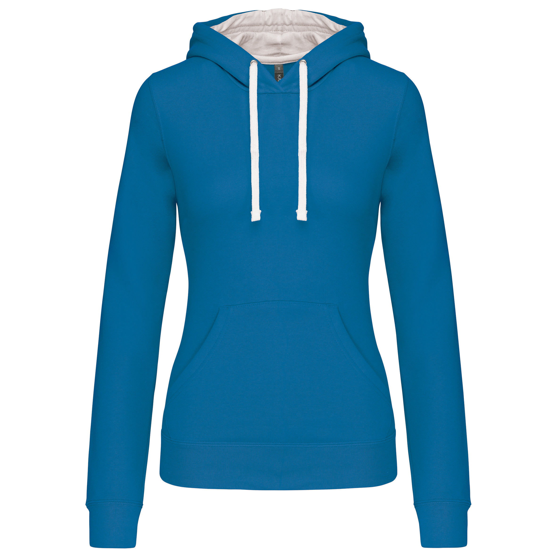 Kariban K465 - Sweat-shirt capuche contrastée femme